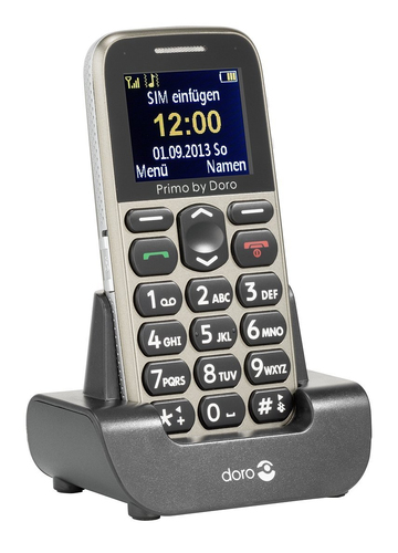 Doro Primo 215 4,32 cm (1.7 Zoll) 83 g Beige Einsteigertelefon