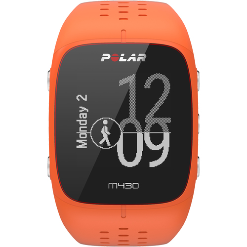 Polar M430 Bluetooth 128 x 128Pixel Schwarz, Orange Sportuhr