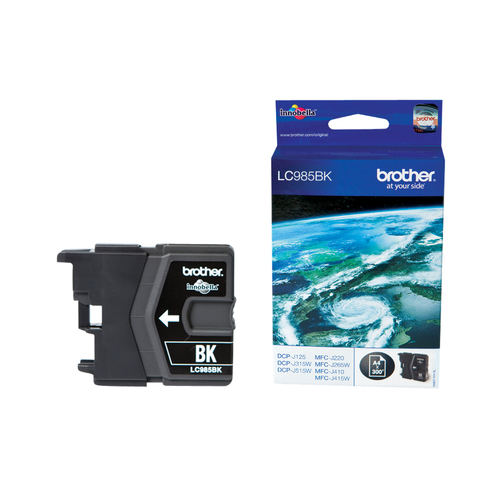Brother LC985BK Druckerpatrone 1 Stück(e) Original Schwarz
