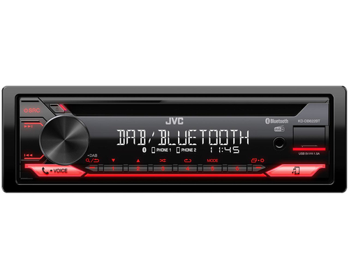 JVC KD-DB622BT Auto Media-Receiver Schwarz 200 W Bluetooth