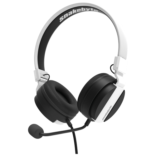 Snakebyte HEAD:SET 5 (PS5) Kopfhörer Verkabelt Kopfband Musik Schwarz, Weiß