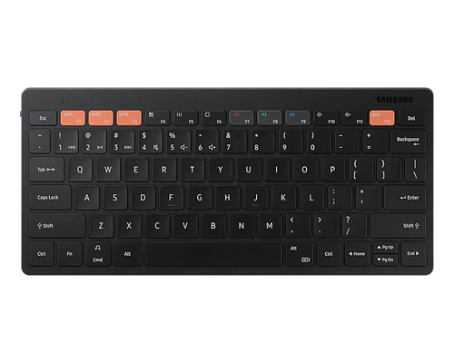 Samsung EJ-B3400BBGGDE Tastatur für Mobilgeräte Schwarz Bluetooth QWERTZ Deutsch