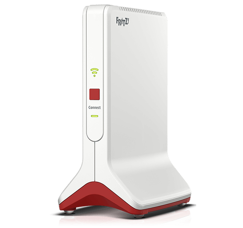 AVM FRITZ!Repeater 6000 WLAN-Router Ethernet Tri-Band (2,4 GHz / 5 GHz / 5 GHz) Rot, Weiß