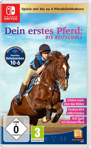 GAME Dein erstes Pferd - Die Reitschule Standard Englisch, Deutsch Nintendo Switch