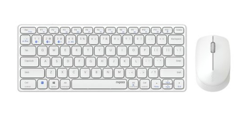 Hama 9600M Tastatur QWERTY Deutsch Weiß