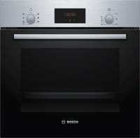 Bosch Serie 2 HBF133BR0 Backofen 66 l A Schwarz, Edelstahl