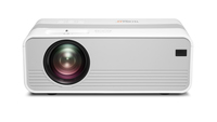 Technaxx TX-127 Beamer Standard Throw-Projektor 2000 ANSI Lumen LCD 1080p (1920x1080) Silber, Weiß