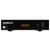 Humax Eco II HD+ Kabel, Ethernet (RJ-45), Satellit Full HD Schwarz