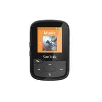 SanDisk Clip Sport Plus MP3 Spieler 32 GB Schwarz