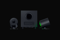 Razer Nommo V2 Lautsprecher Voller Bereich Schwarz Verkabelt & Kabellos