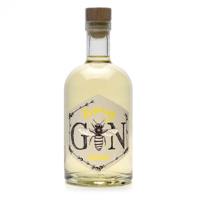 Gin mit Honig - 40% Vol. alc - 0,5 Liter