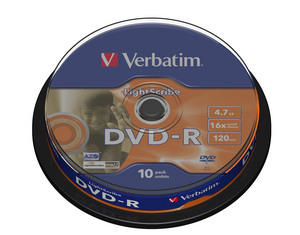 Verbatim DVD-R Lightscribe V1.2