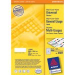 Avery Universal Labels, White 48,5x16,9mm