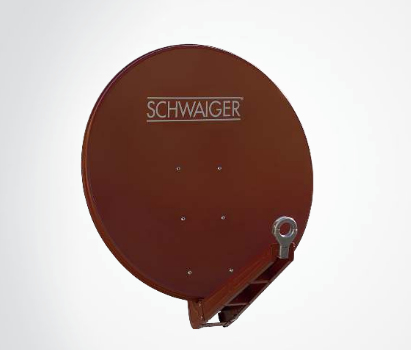 Schwaiger SPI085PR011 Satellitenantenne 10,7 - 12,75 GHz Rot