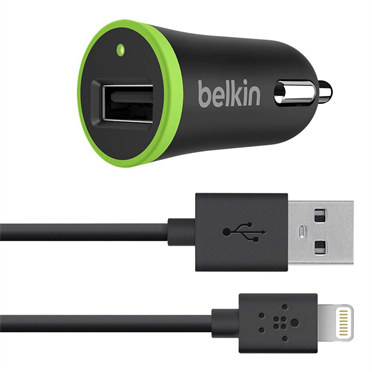 Belkin F8J121BT04-BLK Ladegeräte für Mobilgerät (Schwarz, Grün)