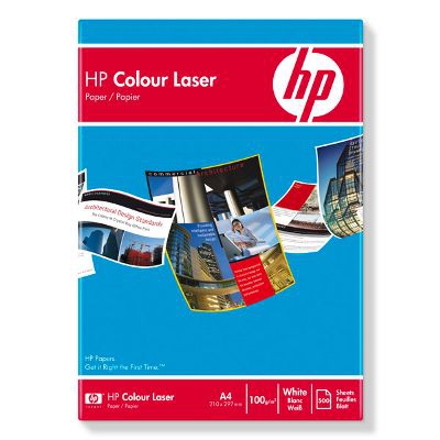 HP Color Laser Paper 100 gsm-500 sht/A4/210 x 297 mm (Weiß)