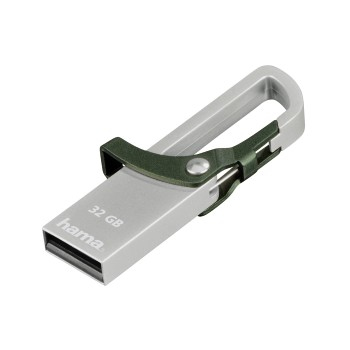 Hama Hook-Style 32GB USB 2.0 32GB USB 2.0 Grün USB-Stick