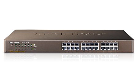 TP-LINK 24-Port 10/100Mbps Fast Ethernet Switch