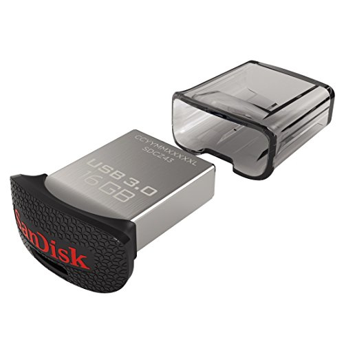 Sandisk Ultra Fit USB 3.0 64GB 64GB USB 3.0 (3.1 Gen 1) Type-A Schwarz USB-Stick