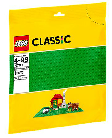 Lego Classic Grüne Grundplatte 1Stück (Grün)