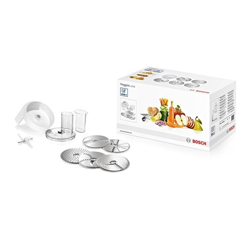 Bosch MUZ5VL1 Mixer / Küchenmaschinen Zubehör (Edelstahl, Weiß)