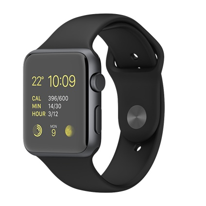 Apple Watch Sport (Schwarz, Grau)