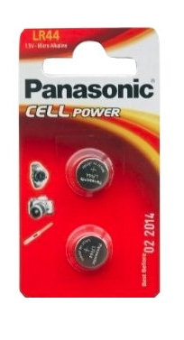 Panasonic LR-44EL Einwegbatterie Alkali (Metallisch)