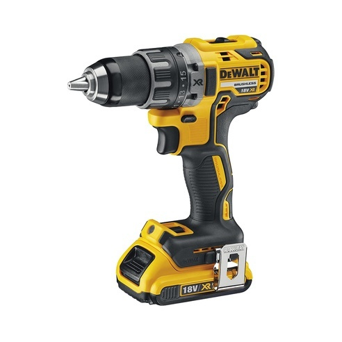 DeWALT DCD791D2-QW Bohrmaschine Ohne Schl&uuml;ssel 1,5 kg Schwarz, Gelb