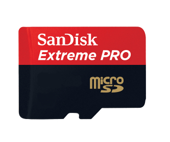 Sandisk Extreme Pro 32GB MiniSDHC UHS-I Klasse 10 Speicherkarte