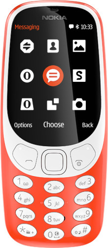 Nokia 3310 2.4Zoll Orange Funktionstelefon (Orange)