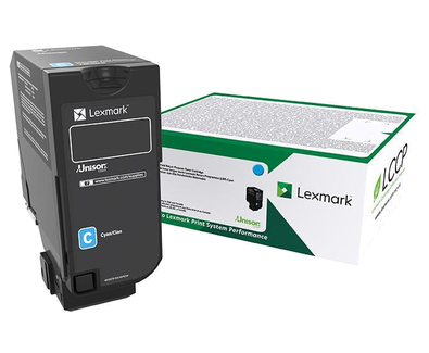 Lexmark 73B20C0 Lasertoner 15000Seiten Cyan Lasertoner / Patrone