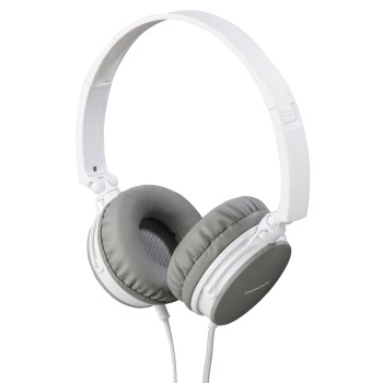 Hama HED2207WH/GR Verkabelt Kopfhörer Kopfband Weiß