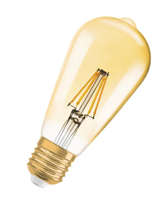 LEDVANCE Vintage 1906 2.8W E27 A+ warmweiß LED-Lampe