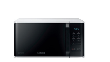 Samsung MS23K3513AW/EG Mikrowelle Arbeitsplatte Solo-Mikrowelle 23 l 800 W Wei&szlig;