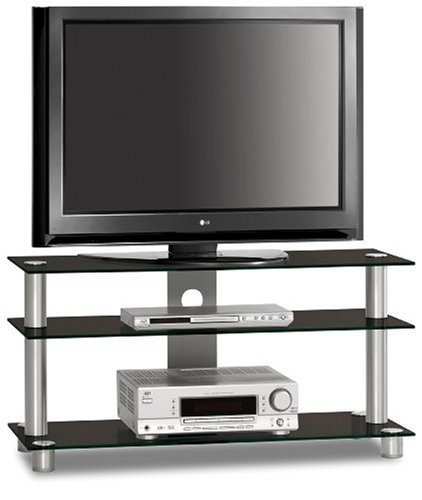 Just-Racks TV1053ALBG Flat panel Bodenhalter