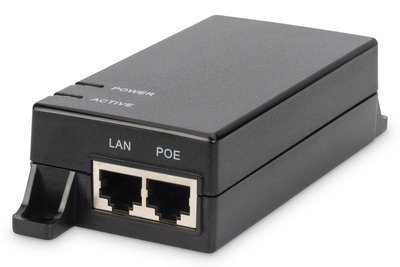 Digitus Gigabit Ethernet PoE Injektor, 802.3af, 15,4 W