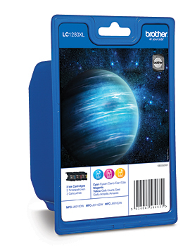 Brother LC-1280XLRBWBP Tintenpatrone