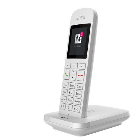 Telekom Sinus 12 Analoges Telefon Anrufer-Identifikation Weiß