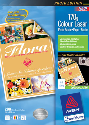 Avery Premium Colour Laser Photo Paper 170 g/m²