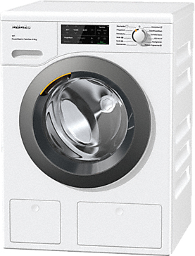 Miele WCI860 WPS PWash&TDos&9kg Waschmaschine Frontlader 1600 RPM Weiß (Weiß)