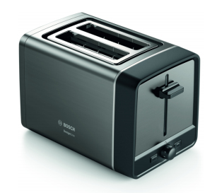 Bosch TAT5P425DE Toaster 2 Scheibe(n) 970 W Anthrazit, Schwarz
