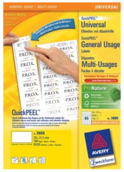 Avery General Usage Labels