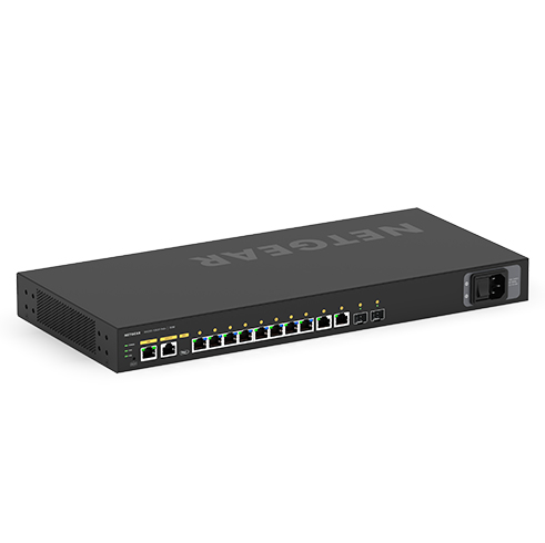 Netgear M4250-10G2F Managed L2/L3 Gigabit Ethernet (10/100/1000) Power over Ethernet (PoE) 1U Schwarz