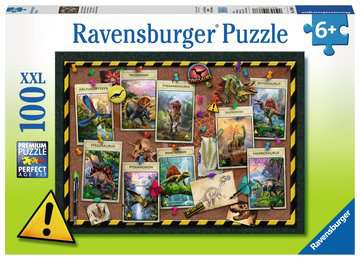 Ravensburger Dinosaur Collection Puzzlespiel 100 St&uuml;ck(e) Dinosaurier