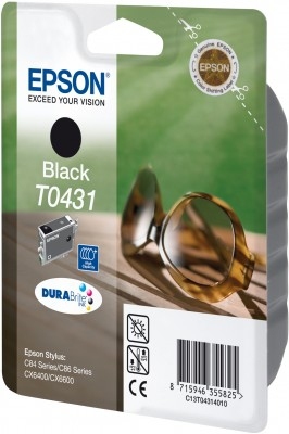 Epson Singlepack Black T0431, DURABrite Ink, großvolumig