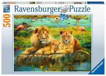 Ravensburger L&ouml;wen in der Savanne