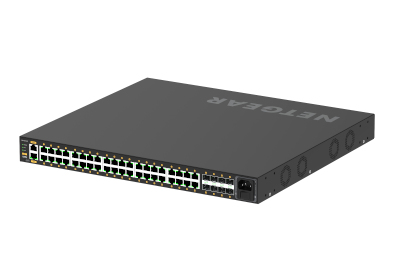 Netgear GSM4248PX-100EUS Netzwerk-Switch Managed L2/L3/L4 Gigabit Ethernet (10/100/1000) Power over Ethernet (PoE) Schwarz