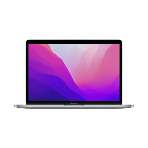 Apple MacBook Pro M2 Notebook 33,8 cm (13.3 Zoll) Apple M 8 GB 512 GB SSD Wi-Fi 6 (802.11ax) macOS Monterey Grau (Grau)