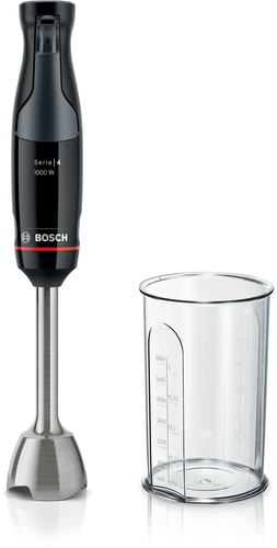Bosch Serie 4 MSM4B610 Mixer 0,6 l Pürierstab 1000 W Anthrazit, Schwarz (Anthrazit, Schwarz)
