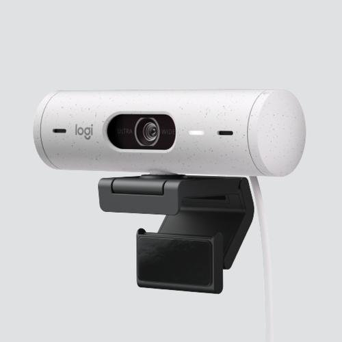 Logitech Brio 500 Webcam 4 MP 1920 x 1080 Pixel USB-C Weiß (Weiß)